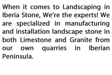 Landscaping stone