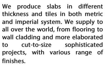 Slabs and Tiles